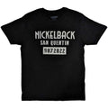 Noir - Front - Nickelback - T-shirt SAN QUENTIN - Adulte
