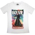 Blanc - Front - David Bowie - T-shirt MOONAGE DAYDREAM - Femme