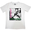 Blanc - Front - The Clash - T-shirt LONDON CALLING - Femme