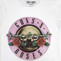 Blanc - Back - Guns N Roses - T-shirt CLASSIC - Femme