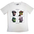 Blanc - Front - Gorillaz - T-shirt DEMON DAYS - Femme