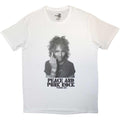 Blanc - Front - The Flaming Lips - T-shirt PEACE AND PUNK - Adulte