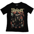 Noir - Front - Slipknot - T-shirt COME PLAY DYING - Femme