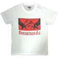Blanc - Front - Fontaines DC - T-shirt - Adulte