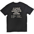 Noir - Back - Post Malone - T-shirt FANGS - Adulte