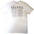 Beige pâle - Back - Maneskin - T-shirt LOUD KIDS EUROPEAN TOUR - Adulte