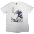 Blanc - Front - Nick Mason's Saucerful Of Secrets - T-shirt HOKUSAI WAVE - Adulte