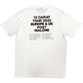 Blanc - Back - Post Malone - T-shirt TOUR - Adulte