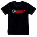 Noir - Front - Marvel Comics - T-shirt STARK INDUSTRIES - Adulte