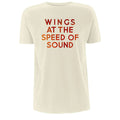 Sable - Front - Paul McCartney - T-shirt WINGS AT THE SPEED OF SOUND - Adulte