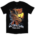 Noir - Front - Wu-Tang Clan - T-shirt TOUR '23 DRAGON - Adulte
