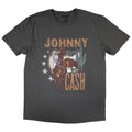 Gris charbon - Front - Johnny Cash - T-shirt - Adulte