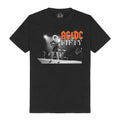 Noir - Front - AC-DC - T-shirt ON STAGE FIFTY - Adulte