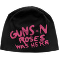 Noir - Front - Guns N Roses - Bonnet WAS HERE - Adulte
