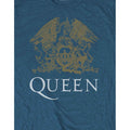 Bleu indigo - Side - Queen - T-shirt - Adulte