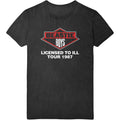 Noir - Front - Beastie Boys - T-shirt LICENCED TO ILL - Adulte