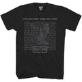 Noir - Front - Nine Inch Nails - T-shirt HEAD LIKE A HOLE - Adulte