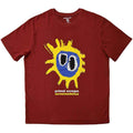 Rouge - Front - Primal Scream - T-shirt SCREAMADELICA - Adulte