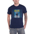 Bleu marine - Front - AC-DC - T-shirt WHO MAN WHO - Adulte