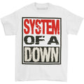 Blanc - Front - System Of A Down - T-shirt - Adulte