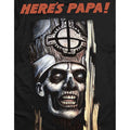Noir - Side - Ghost - T-shirt HERE'S PAPA - Adulte