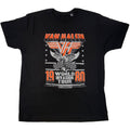Noir - Front - Van Halen - T-shirt INVASION TOUR '80 - Adulte