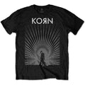 Noir - Front - Korn - T-shirt RADIATE GLOW - Adulte