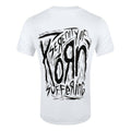 Blanc - Back - Korn - T-shirt - Adulte