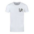 Blanc - Front - Korn - T-shirt - Adulte