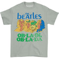Gris - Front - The Beatles - T-shirt OB-LA-DI - Femme