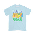 Bleu pâle - Front - The Beatles - T-shirt OB-LA-DI - Femme