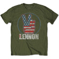 Vert kaki - Front - John Lennon - T-shirt - Adulte