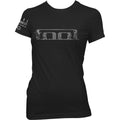 Noir - Front - Tool - T-shirt - Femme