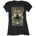 Noir - Front - Pink Floyd - T-shirt CARNEGIE HALL - Femme