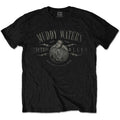 Noir - Front - Muddy Waters - T-shirt ELECTRIC BLUES - Adulte
