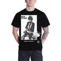 Noir - Side - Bob Dylan - T-shirt BLOWING IN THE WIND - Adulte