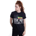 Noir - Side - Bob Marley - T-shirt - Adulte