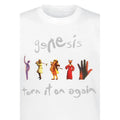 Blanc - Lifestyle - Genesis - T-shirt TURN IT ON AGAIN - Adulte