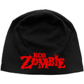 Noir - Rouge - Front - Rob Zombie - Bonnet - Adulte