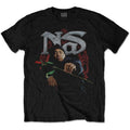 Noir - Front - Nas - T-shirt RED ROSE - Adulte