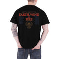 Noir - Back - Earth, Wind & Fire - T-shirt LET'S GROOVE - Adulte
