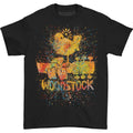 Noir - Front - Woodstock - T-shirt - Adulte
