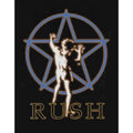 Noir - Side - Rush - T-shirt STARMAN GLOW - Adulte