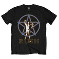 Noir - Front - Rush - T-shirt STARMAN GLOW - Adulte
