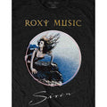 Noir - Side - Roxy Music - T-shirt SIREN - Adulte