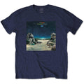 Bleu marine - Front - Yes - T-shirt TOPOGRAPHIC OCEANS - Adulte