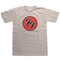 Gris chiné - Front - Foo Fighters - T-shirt - Enfant