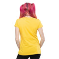 Jaune - Back - Sex Pistols - T-shirt NEVER MIND THE BOLLOCKS - Femme