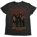 Marron - Front - Kiss - T-shirt END OF THE ROAD TOUR - Adulte