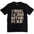 Noir - Front - Primal Scream - T-shirt MUTHAFUCKA - Adulte